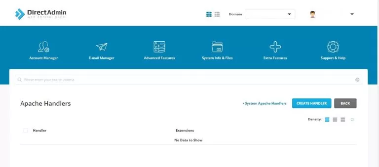 کنترل پنل دایرکت ادمین