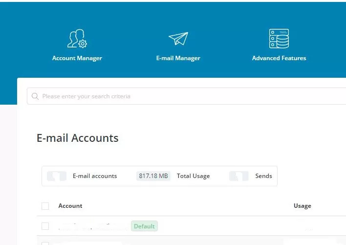 کنترل پنل دایرکت ادمین